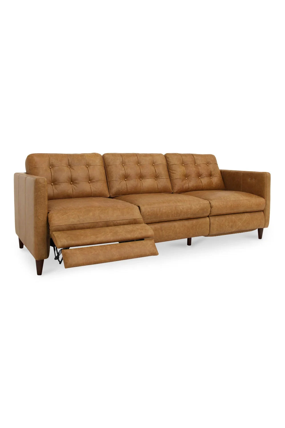 Luxury Bridgers Leather Recliner Sofa Modern Italian Style for Villa