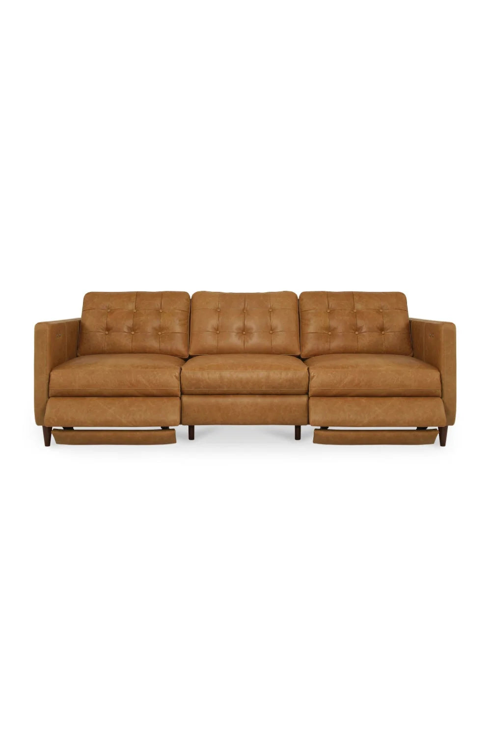 Luxury Bridgers Leather Recliner Sofa Modern Italian Style for Villa