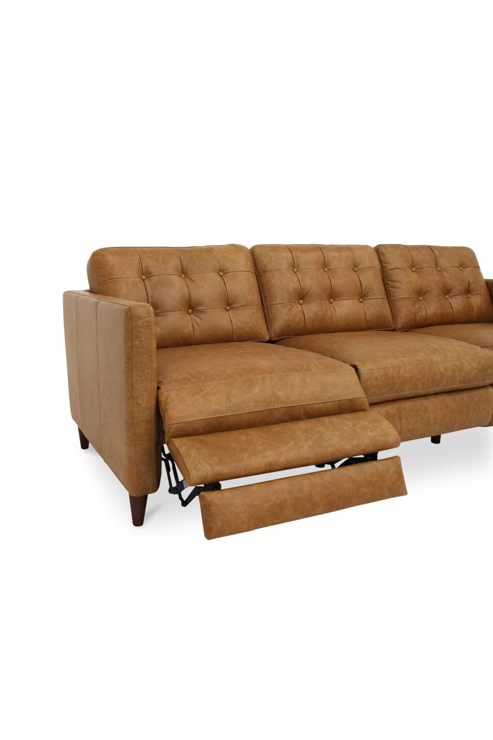 Luxury Bridgers Leather Recliner Sofa Modern Italian Style for Villa