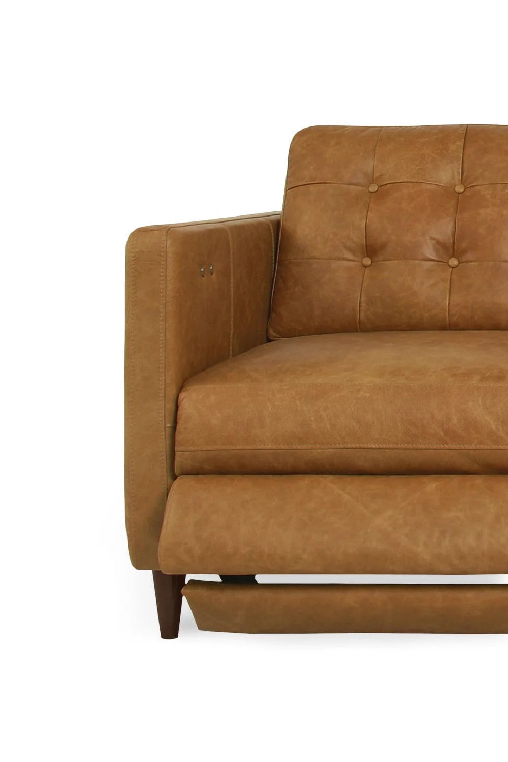 Luxury Bridgers Leather Recliner Sofa Modern Italian Style for Villa