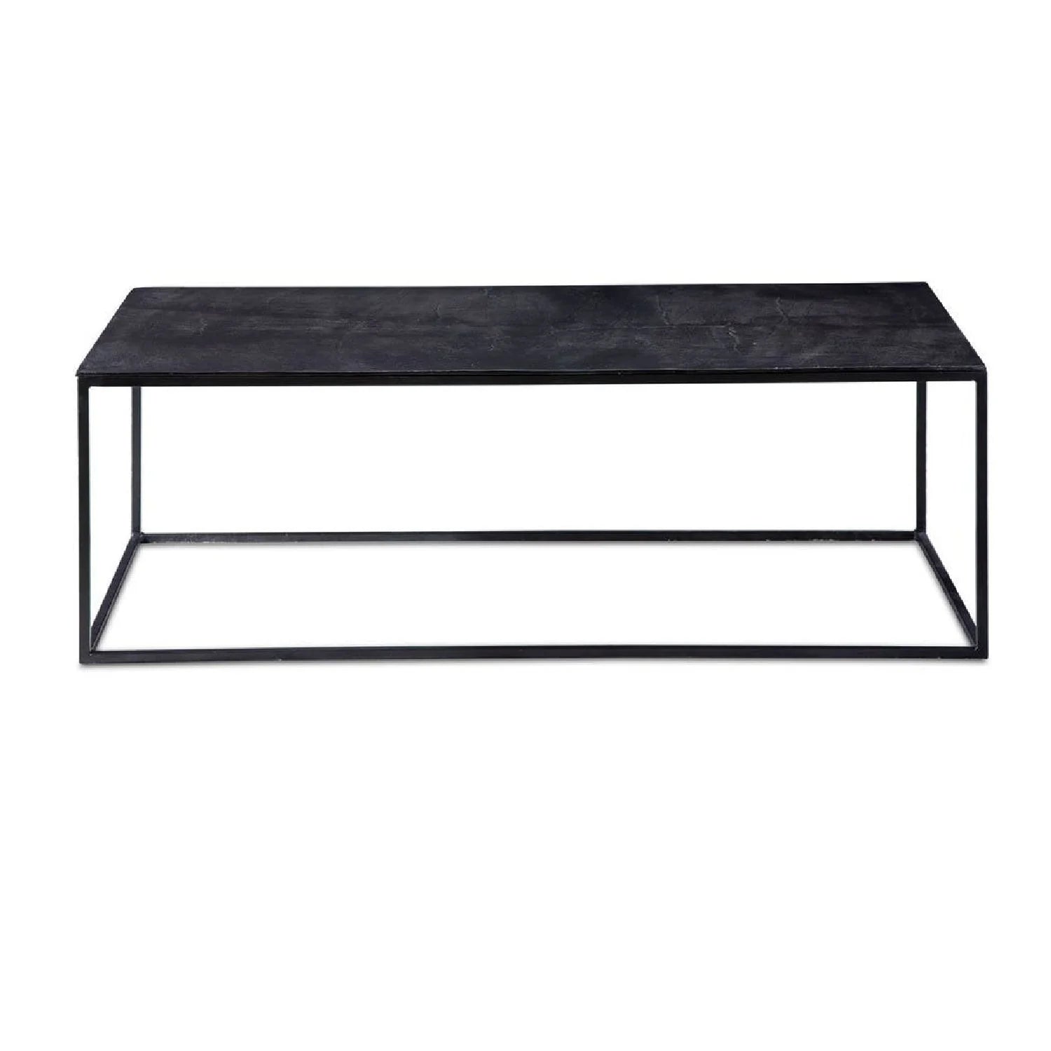 Luxury Bronze Aluminum Coffee Table Modern Italian Style for Villa