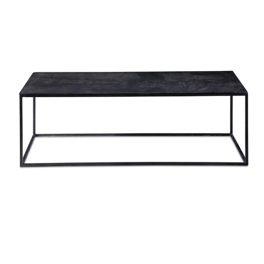 Luxury Bronze Aluminum Coffee Table Modern Italian Style for Villa