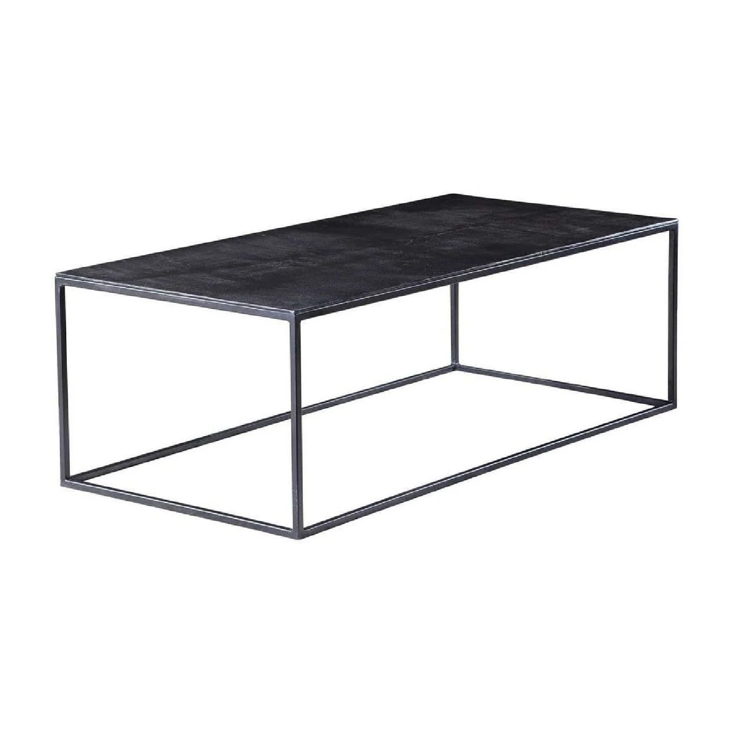 Luxury Bronze Aluminum Coffee Table Modern Italian Style for Villa