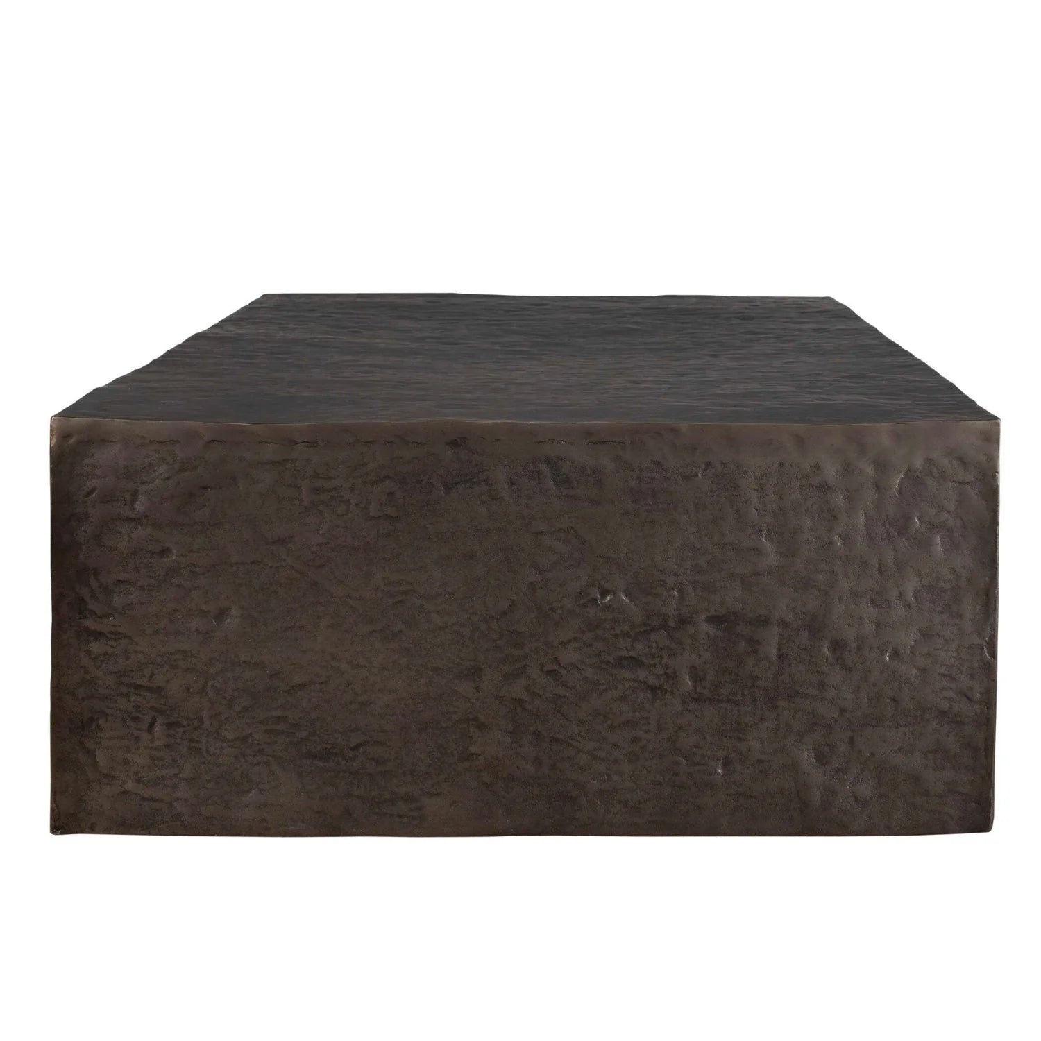 Luxury Bronze Aluminum Coffee Table Modern Italian Style for Villa