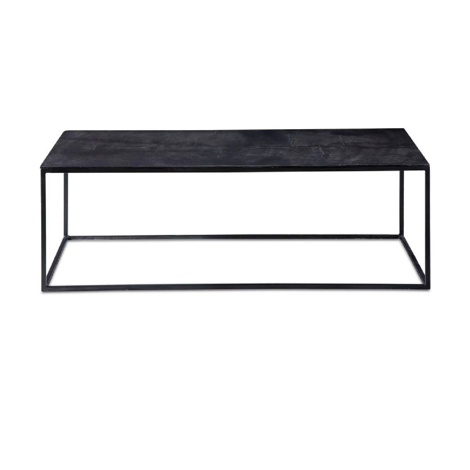 Luxury Bronze Aluminum Coffee Table Modern Italian Style for Villa
