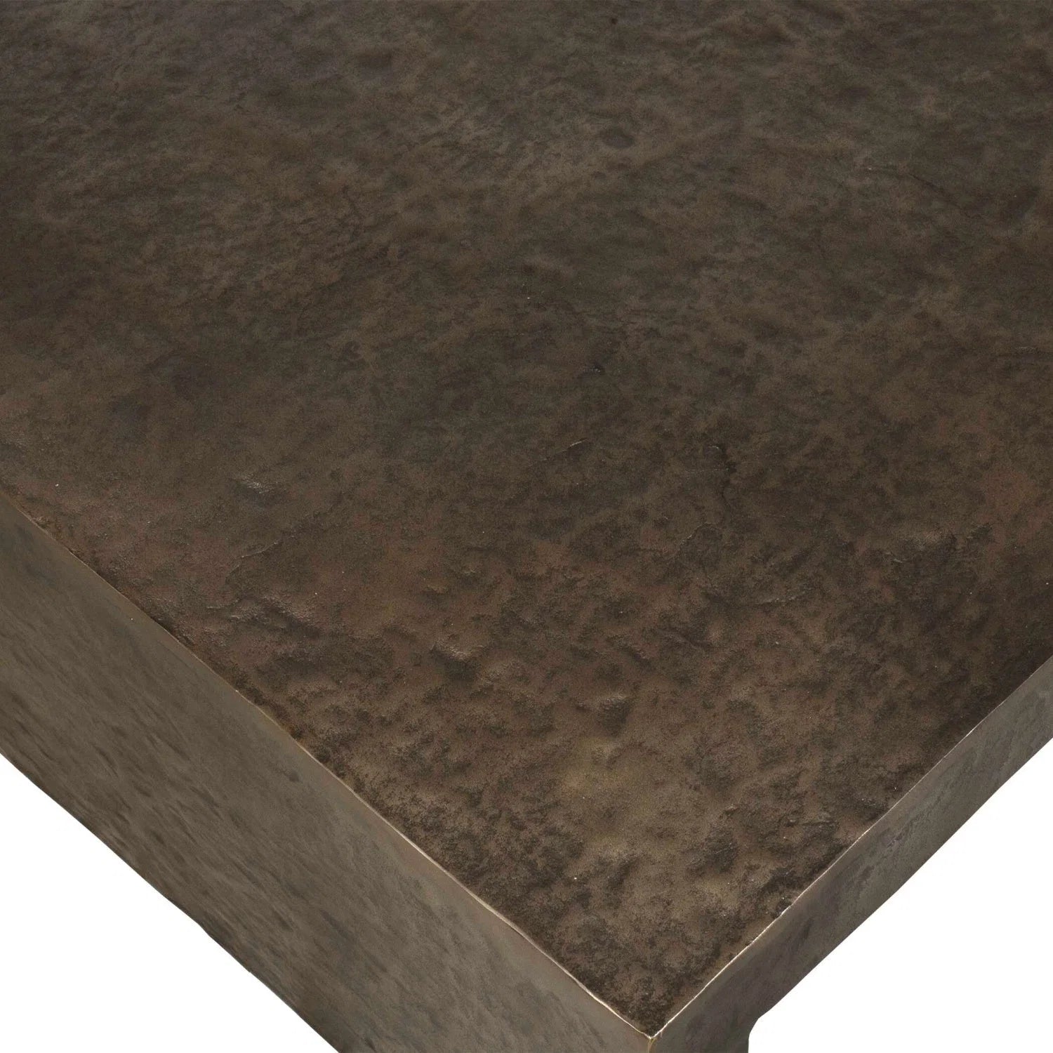 Luxury Bronze Aluminum Coffee Table Modern Italian Style for Villa