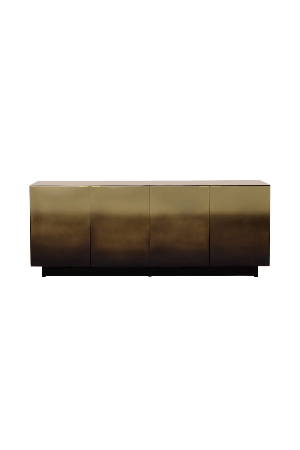 Luxury Bronze Ombre 4-Door Sideboard European Style for Villa