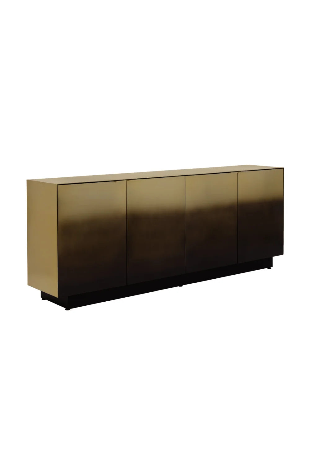 Luxury Bronze Ombre 4-Door Sideboard European Style for Villa