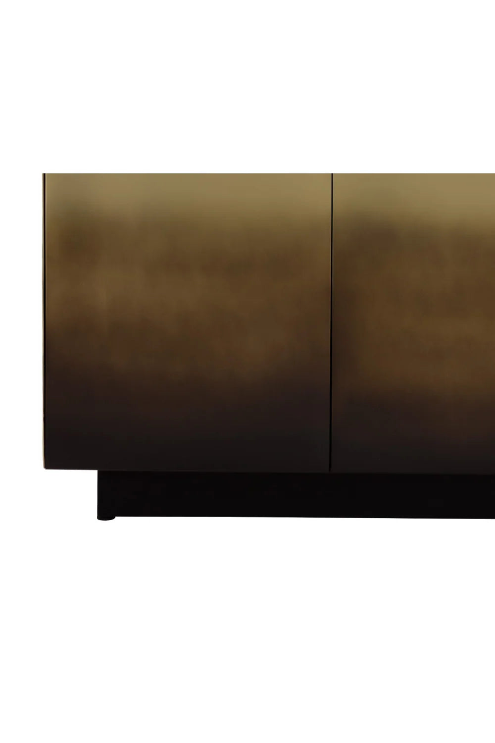 Luxury Bronze Ombre 4-Door Sideboard European Style for Villa