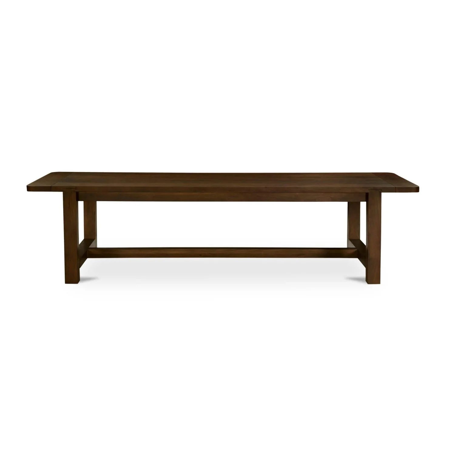 Luxury Brown Acacia Dining Table Modern Italian Style for Villa