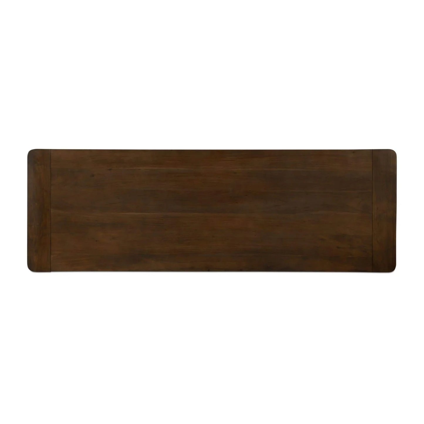 Luxury Brown Acacia Dining Table Modern Italian Style for Villa