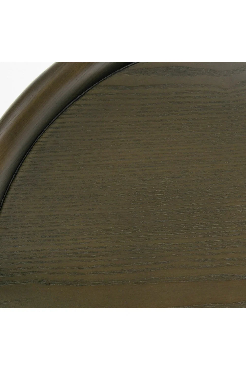 Luxury Brown Ash Round Nesting Tables Modern Italian Style for Villa