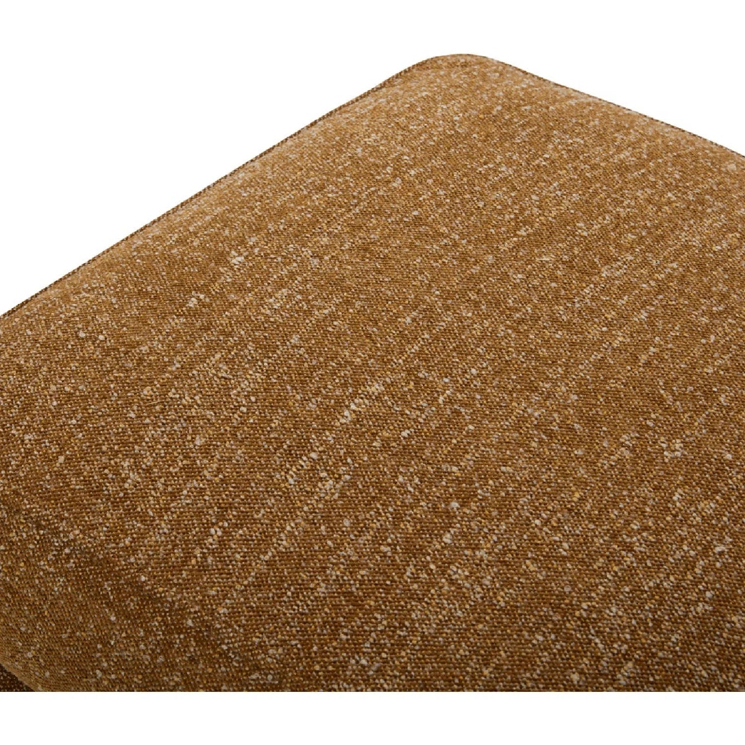 Luxury Brown Fabric Corner Chair Modern Italian Style for Villa