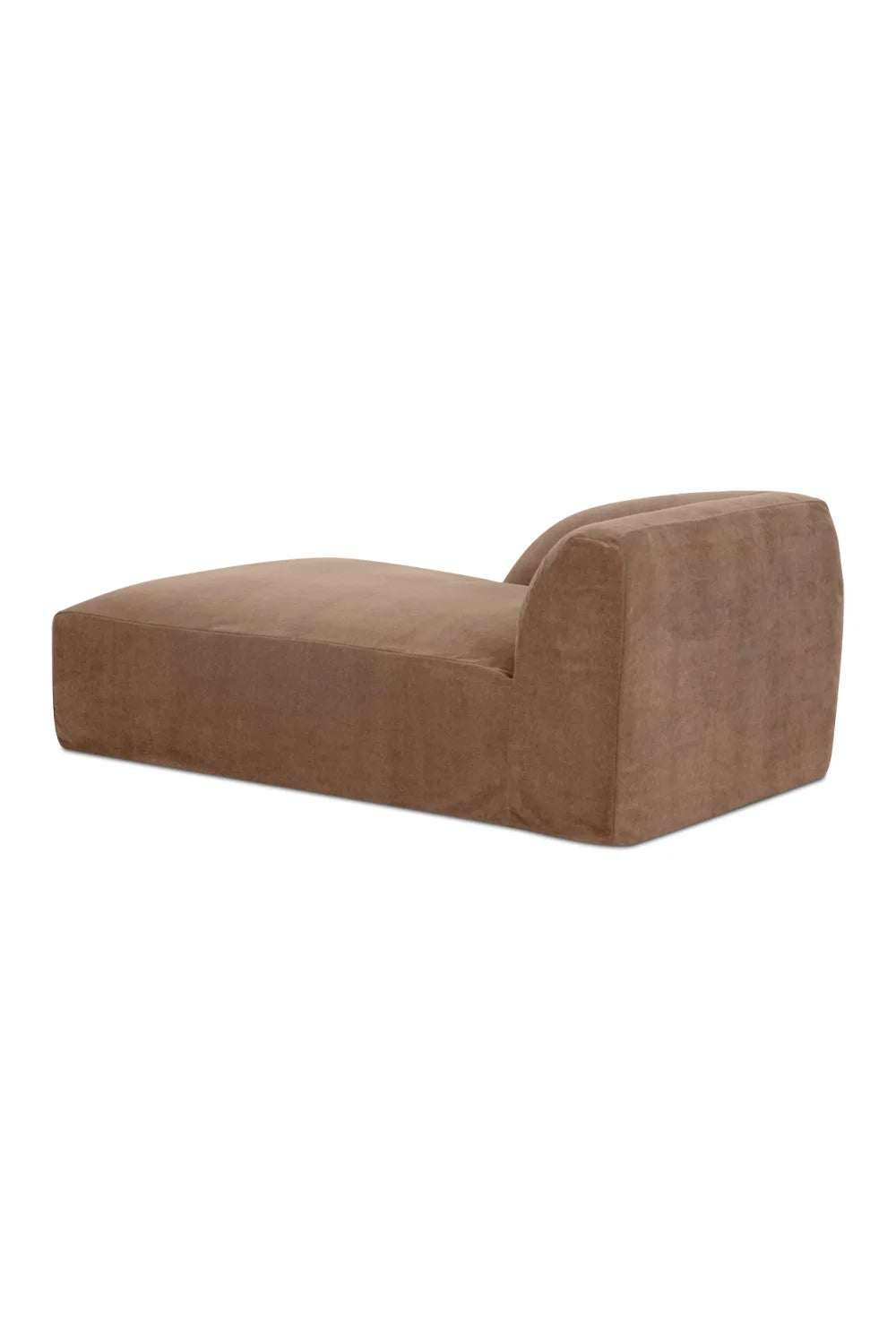 Luxury Brown Fabric Modular Sofa Modern Italian Style for Villa