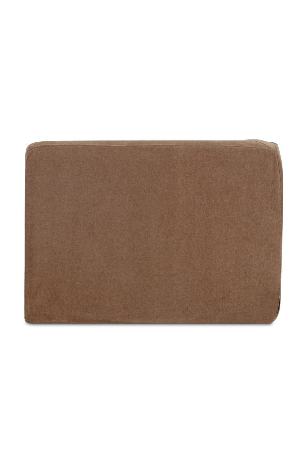 Luxury Brown Fabric Modular Sofa Modern Italian Style for Villa