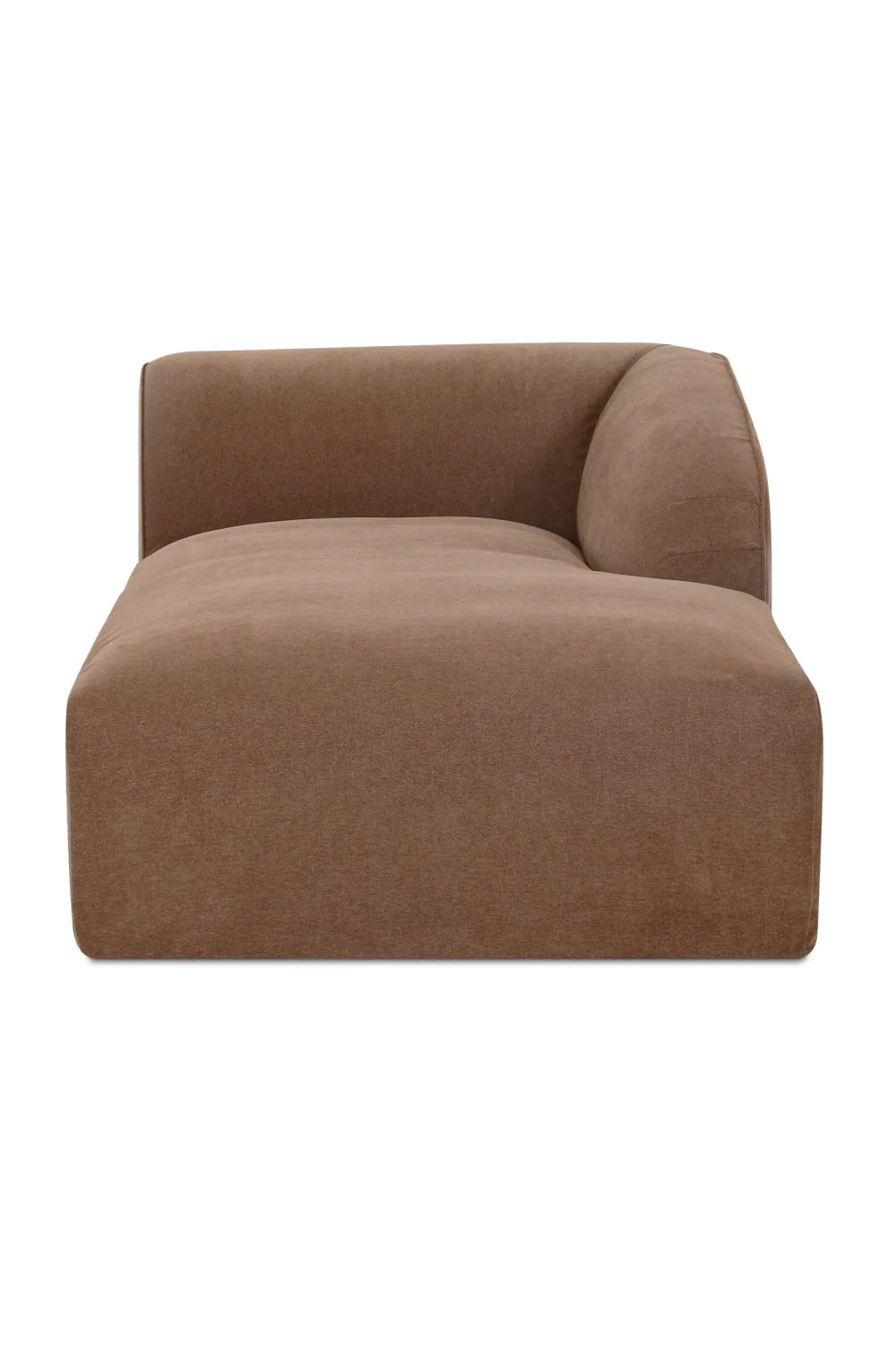 Luxury Brown Fabric Modular Sofa Modern Italian Style for Villa