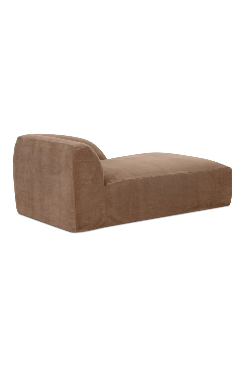 Luxury Brown Fabric Modular Sofa Modern Italian Style for Villa