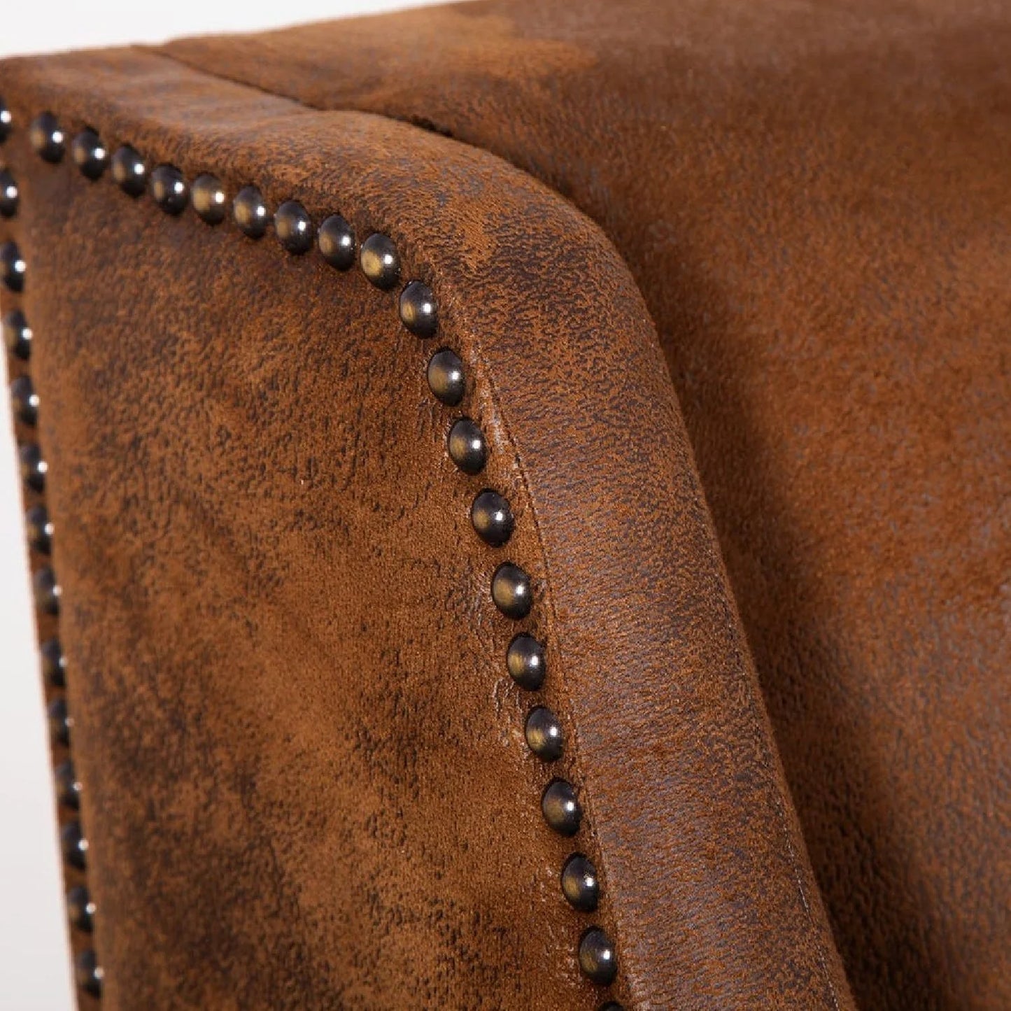Luxury Brown Leather Lounge Chair Modern Italian Style for Villa
