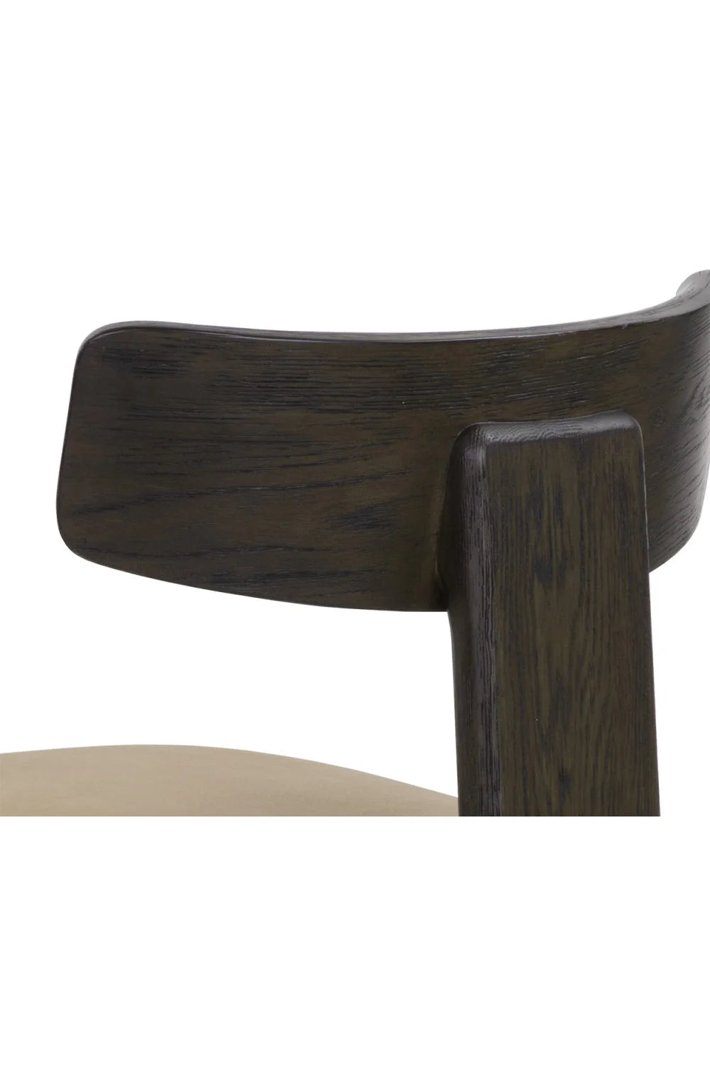 Luxury Brown Leather Modern Dining Chair European Style for Villa