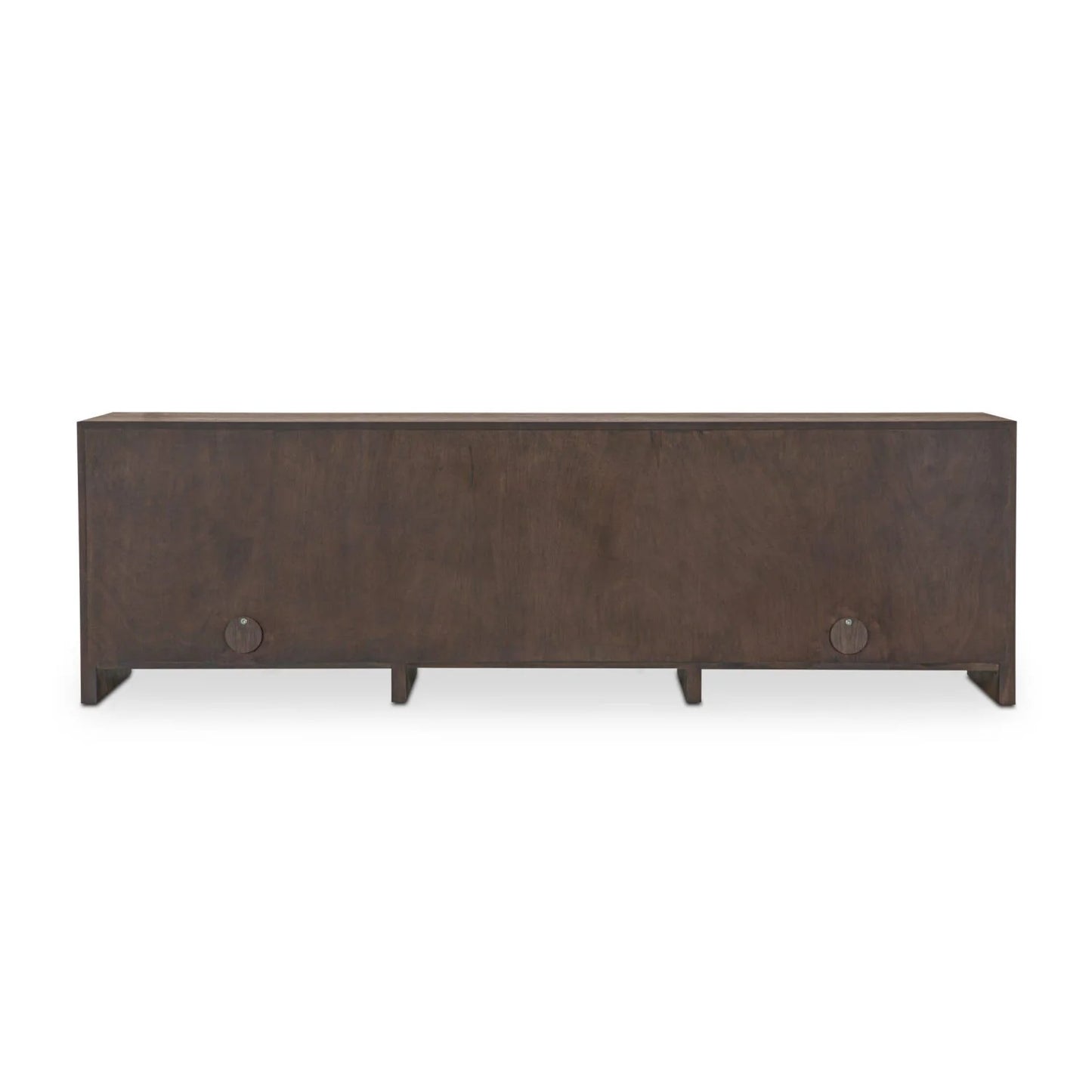 Luxury Brown Oak Media Unit Modern Italian Style for Villa