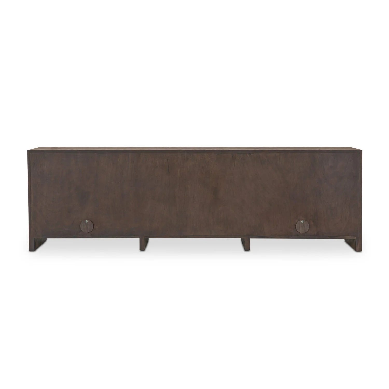 Luxury Brown Oak Media Unit Modern Italian Style for Villa