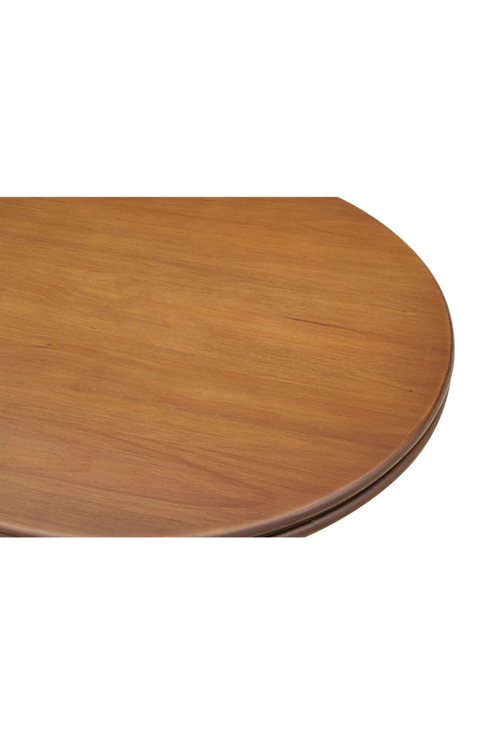 Luxury Brown Pine Pedestal Coffee Table Modern Italian Style for Villa