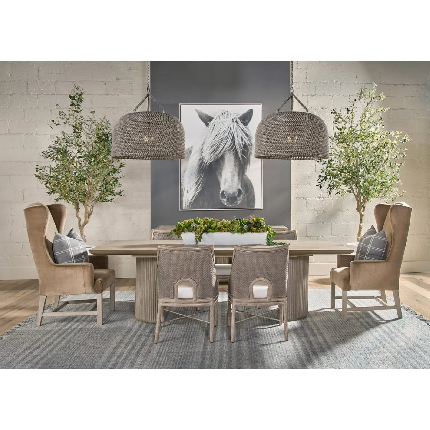 Luxury Brown Velvet High Back Accent Chair Modern Italian Style for Villa