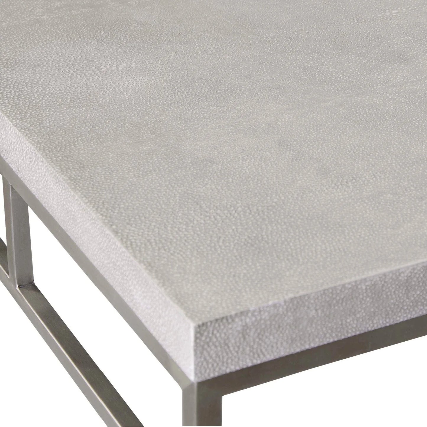 Luxury Brushed Nickel Console Table Modern Italian Style for Villa