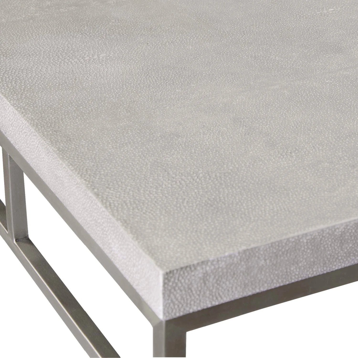 Luxury Brushed Nickel Console Table Modern Italian Style for Villa