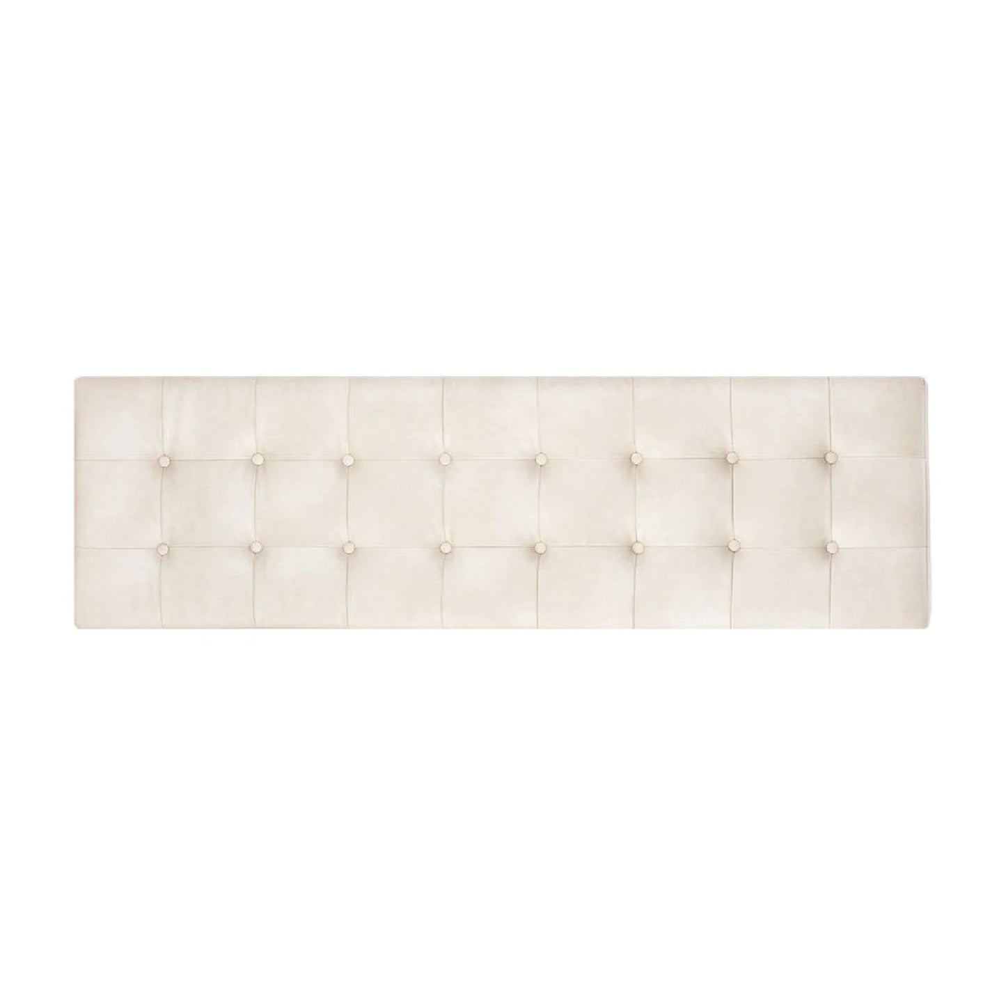 Luxury Button Tufted Bench European Style for Villa