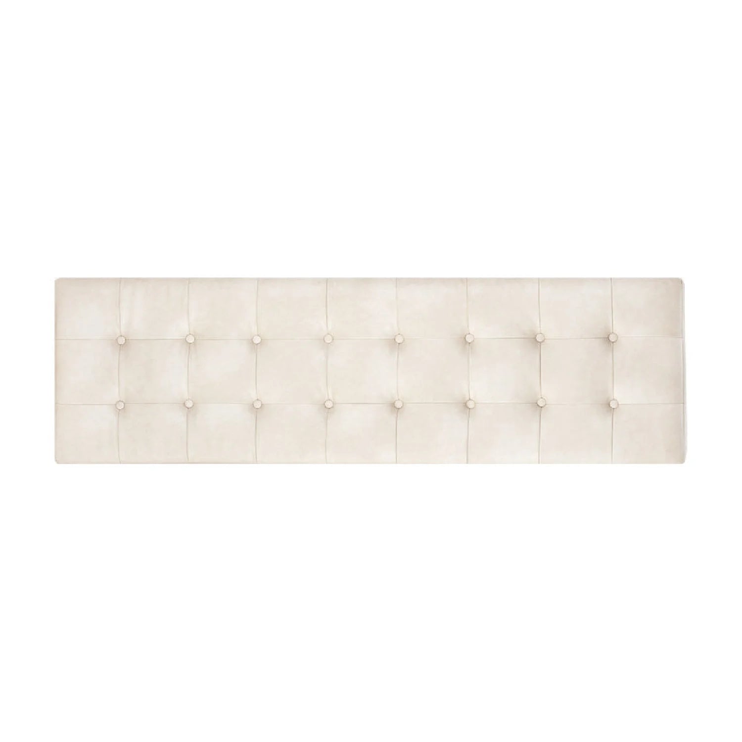Luxury Button Tufted Bench European Style for Villa