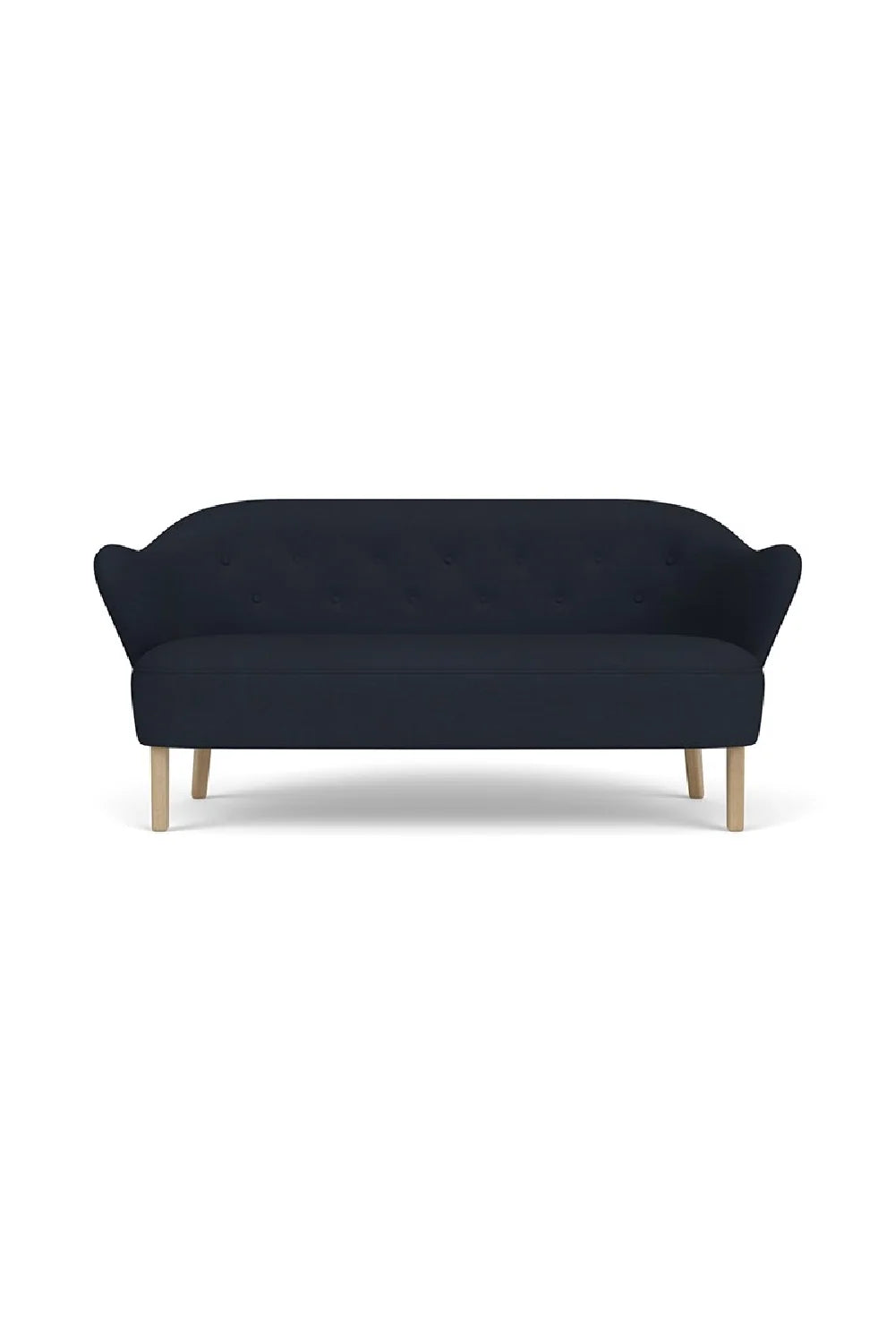 Luxury Button-Tufted Fabric Sofa Modern Italian Style for Villa