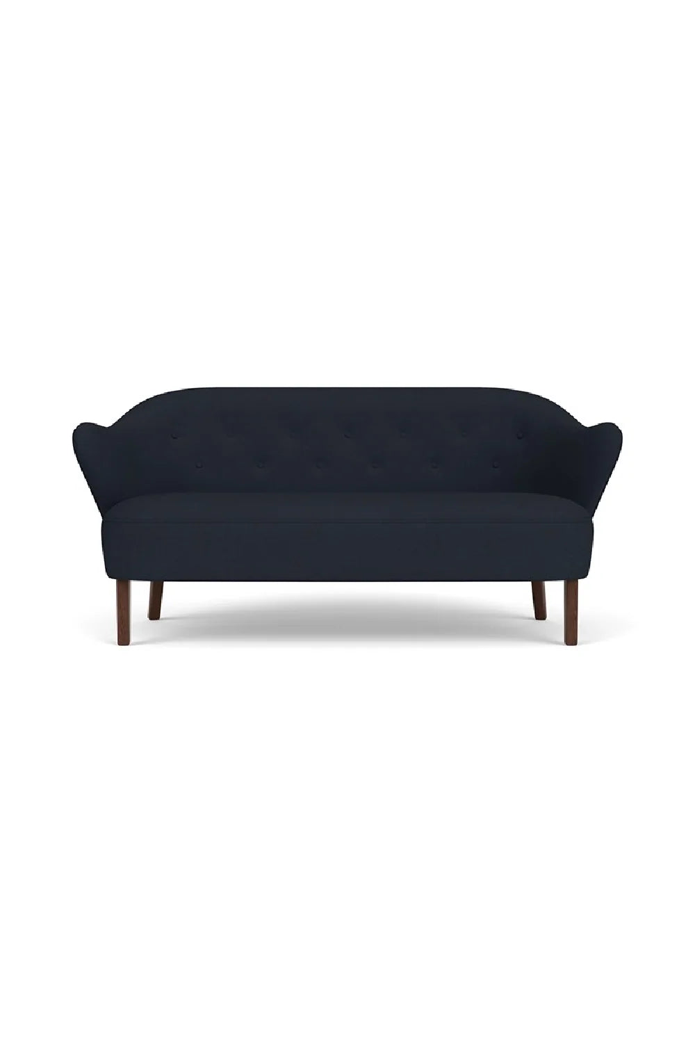 Luxury Button-Tufted Fabric Sofa Modern Italian Style for Villa