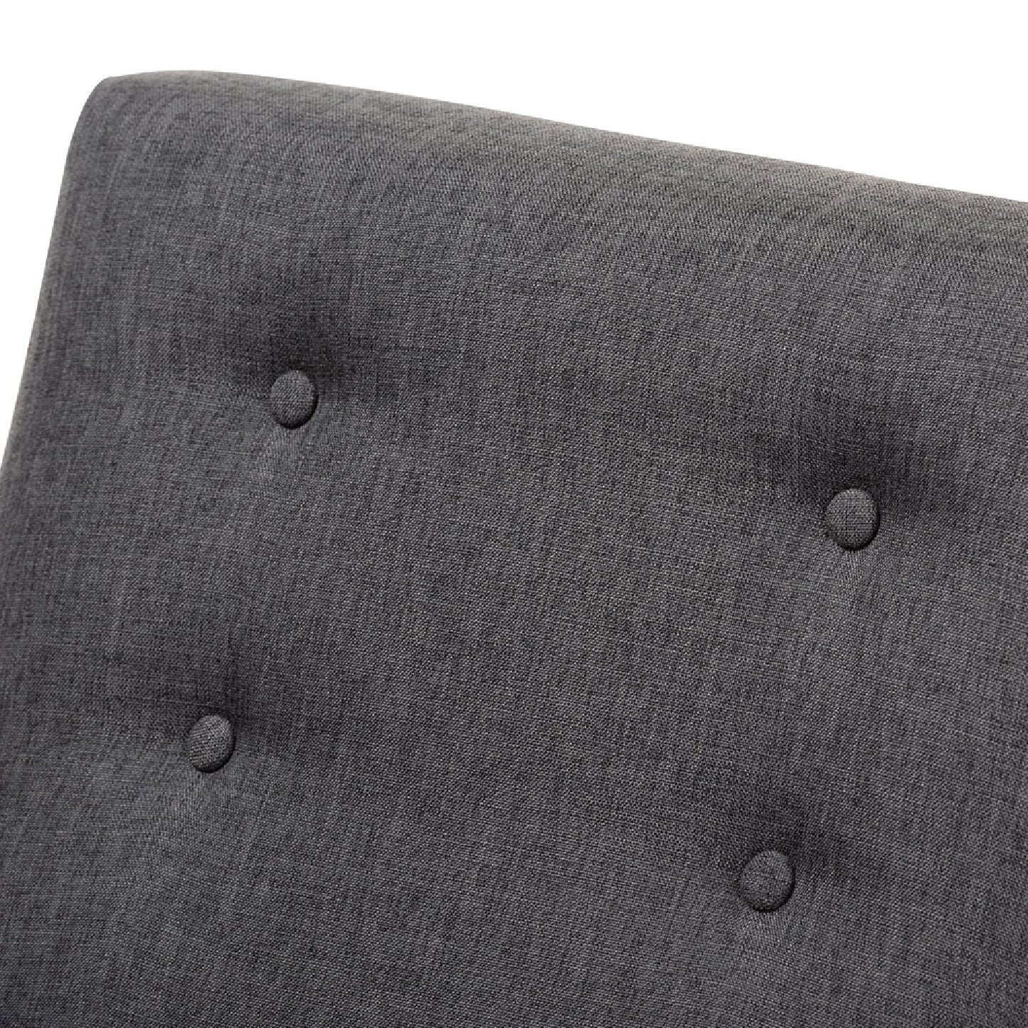 Luxury Button-Tufted Lounge Chair Modern Italian Style for Villa