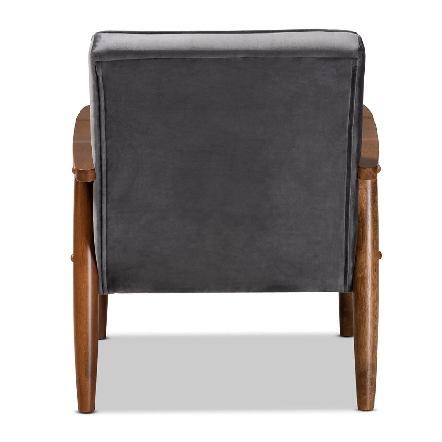 Luxury Button-Tufted Lounge Chair Modern Italian Style for Villa
