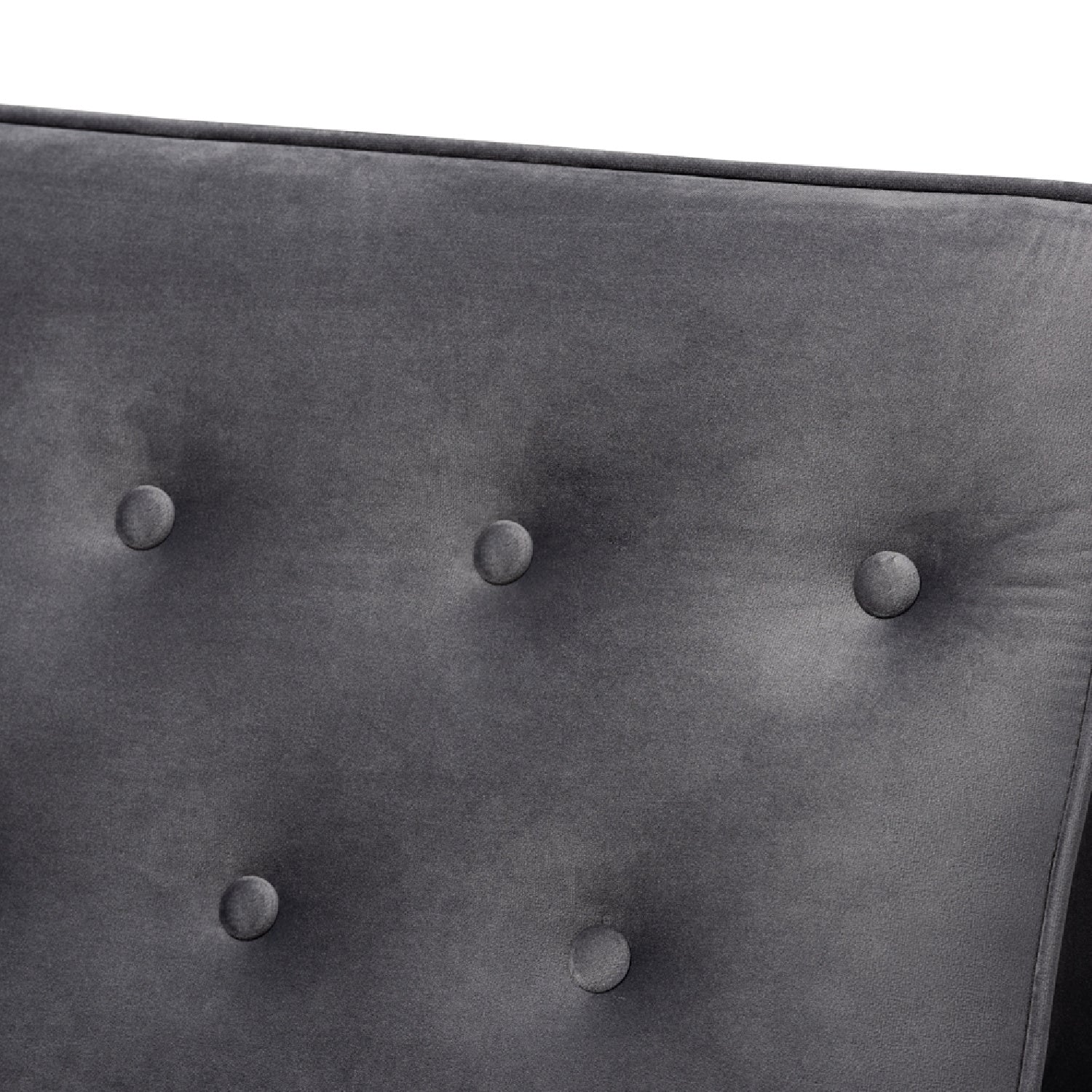 Luxury Button-Tufted Lounge Chair Modern Italian Style for Villa