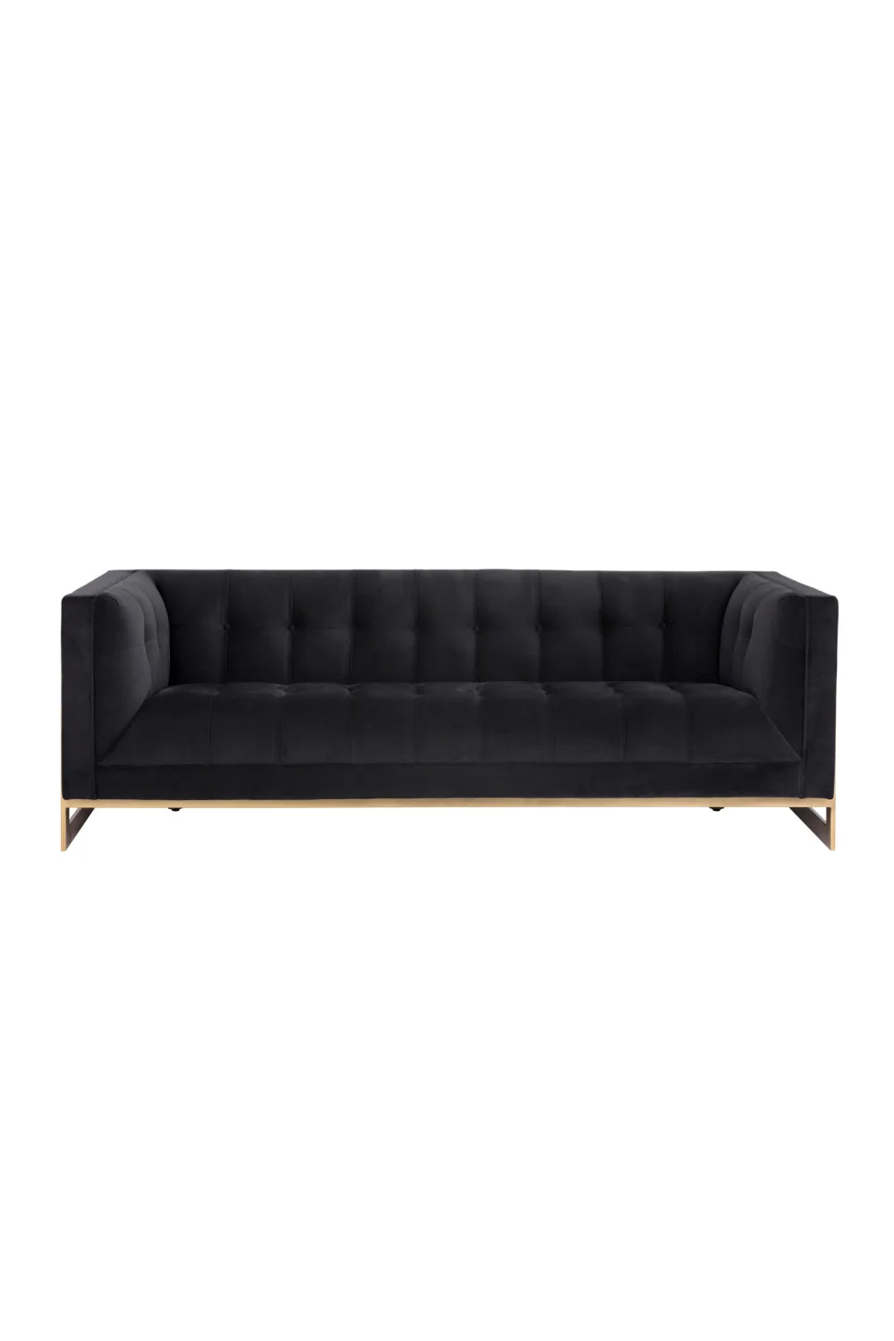 Luxury Button Tufted Sofa Modern Italian Style for Villa