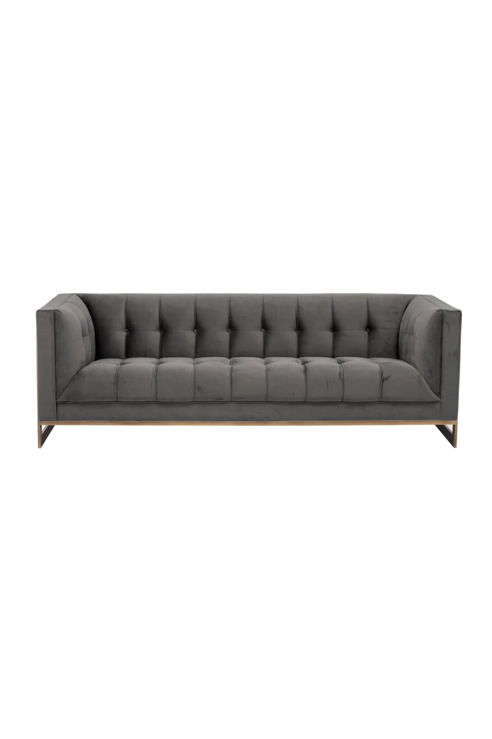 Luxury Button Tufted Sofa Modern Italian Style for Villa