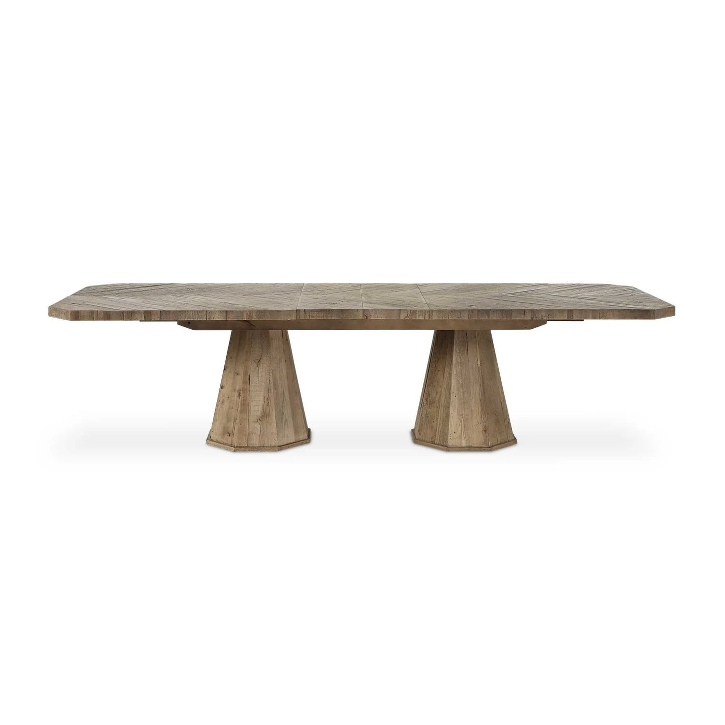 Luxury Caledon Herringbone Dining Table Modern Italian Style for Villa