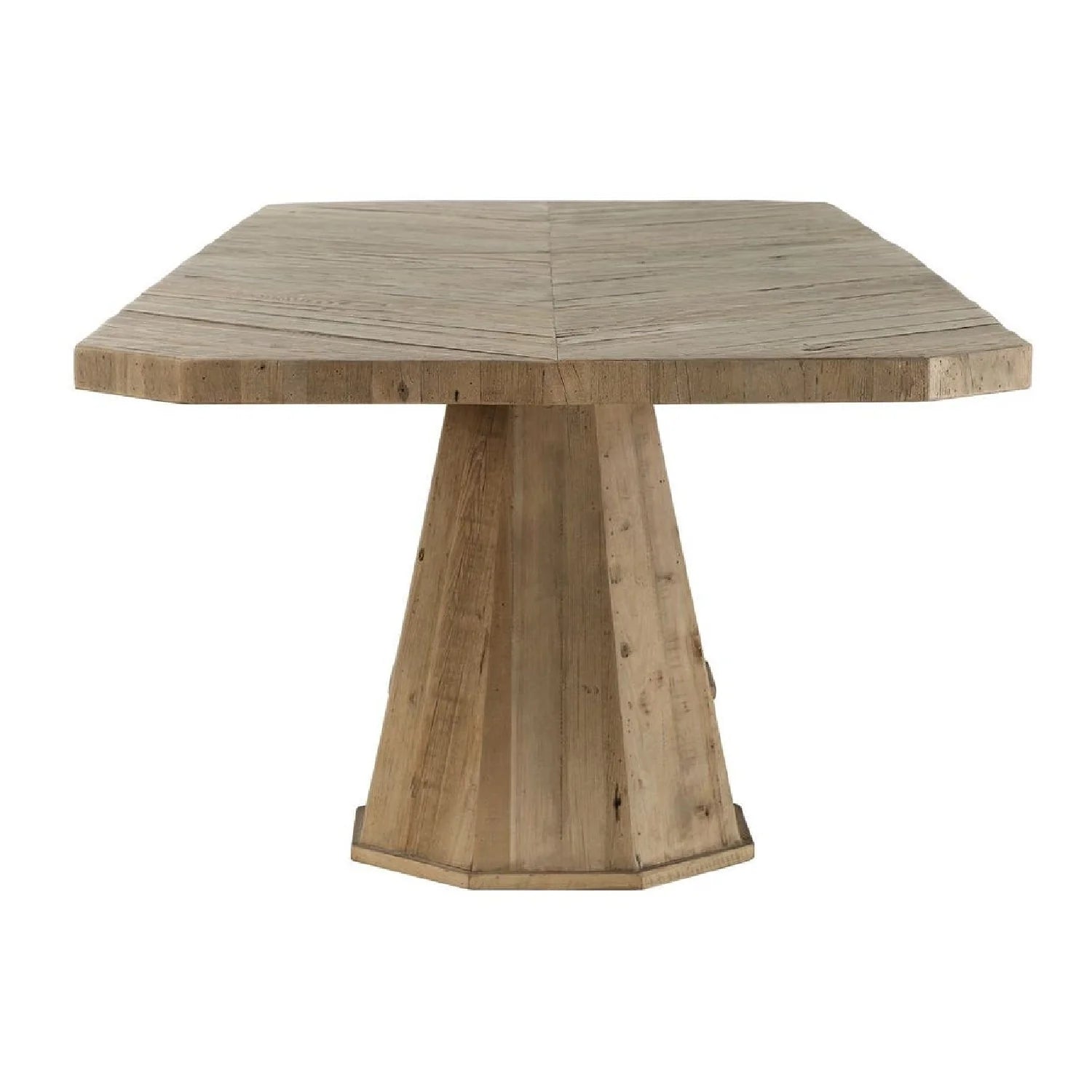 Luxury Caledon Herringbone Dining Table Modern Italian Style for Villa