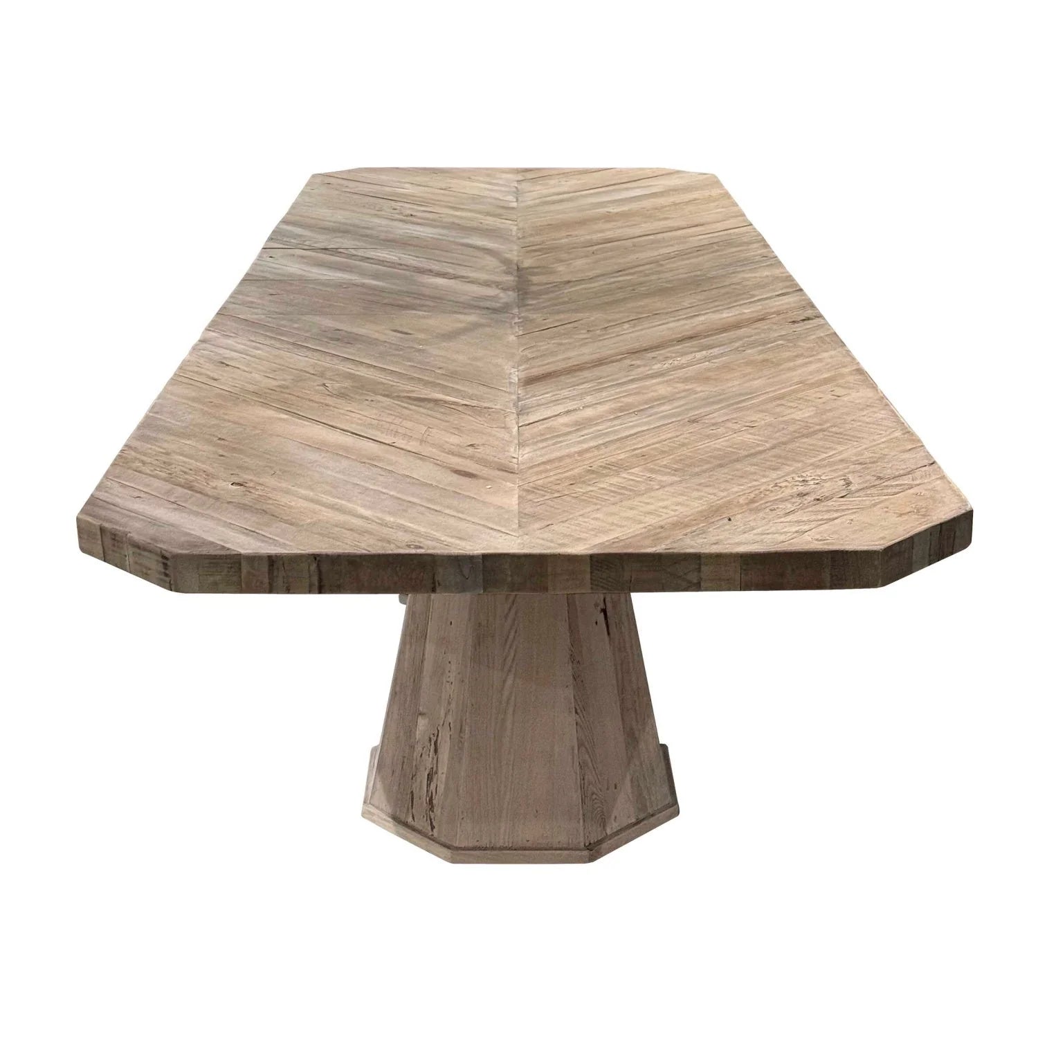 Luxury Caledon Herringbone Dining Table Modern Italian Style for Villa