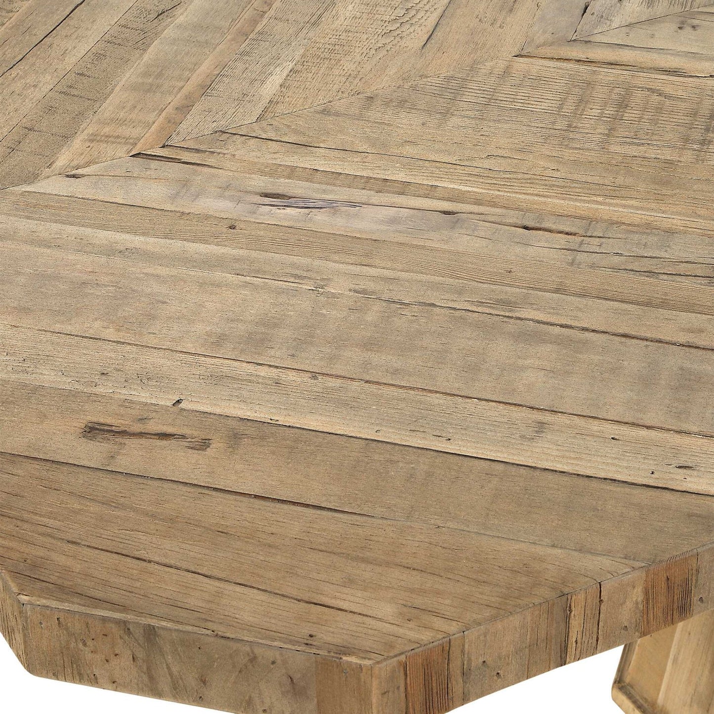 Luxury Caledon Herringbone Dining Table Modern Italian Style for Villa