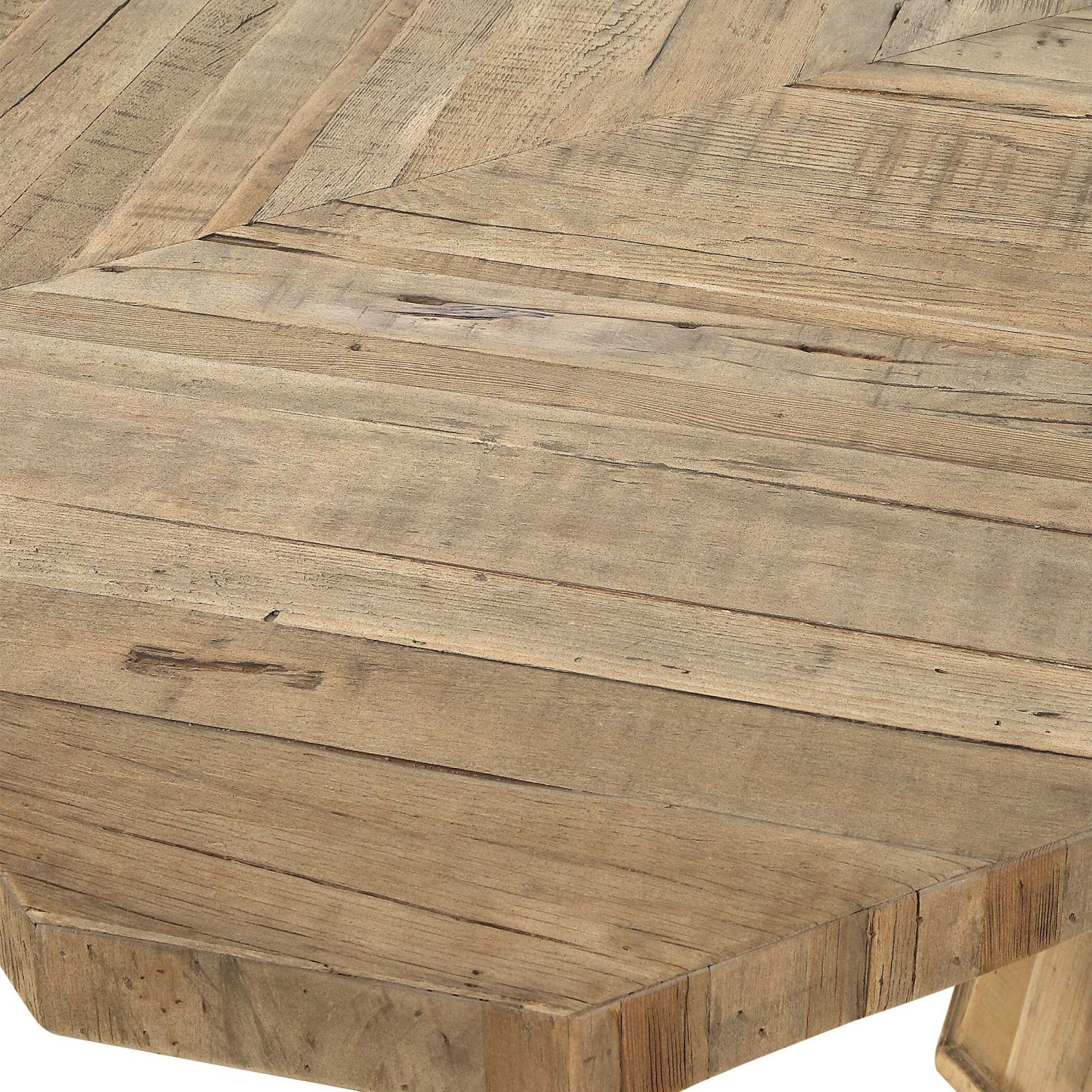 Luxury Caledon Herringbone Dining Table Modern Italian Style for Villa
