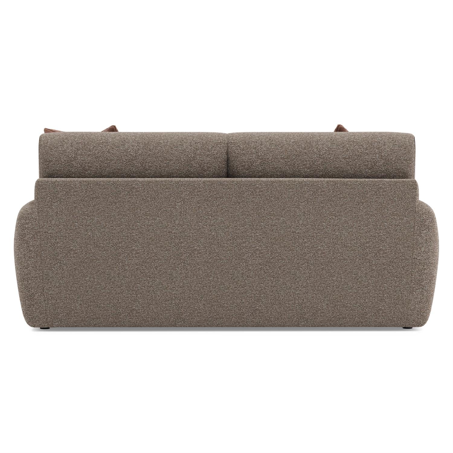 Luxury Cameron Fabric Loveseat Modern Italian Style for Villa