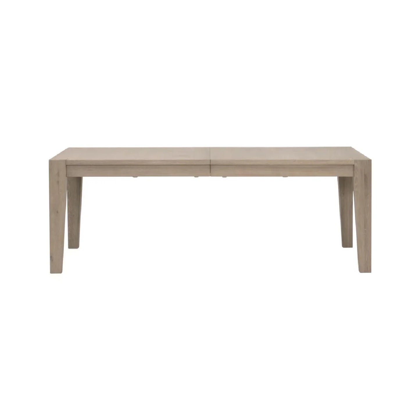 Luxury Canal Oak Extendable Dining Table Modern Italian Style for Villa