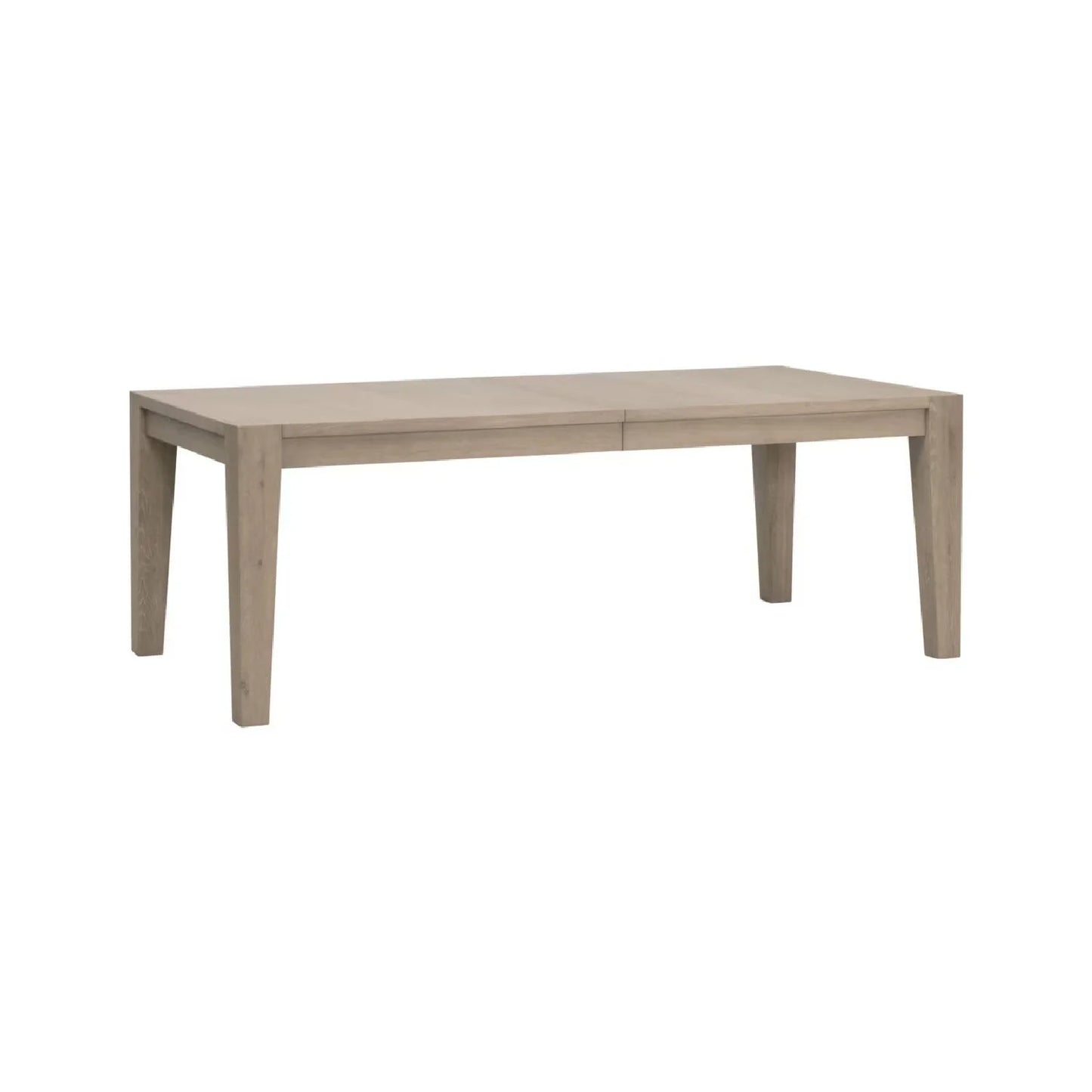 Luxury Canal Oak Extendable Dining Table Modern Italian Style for Villa