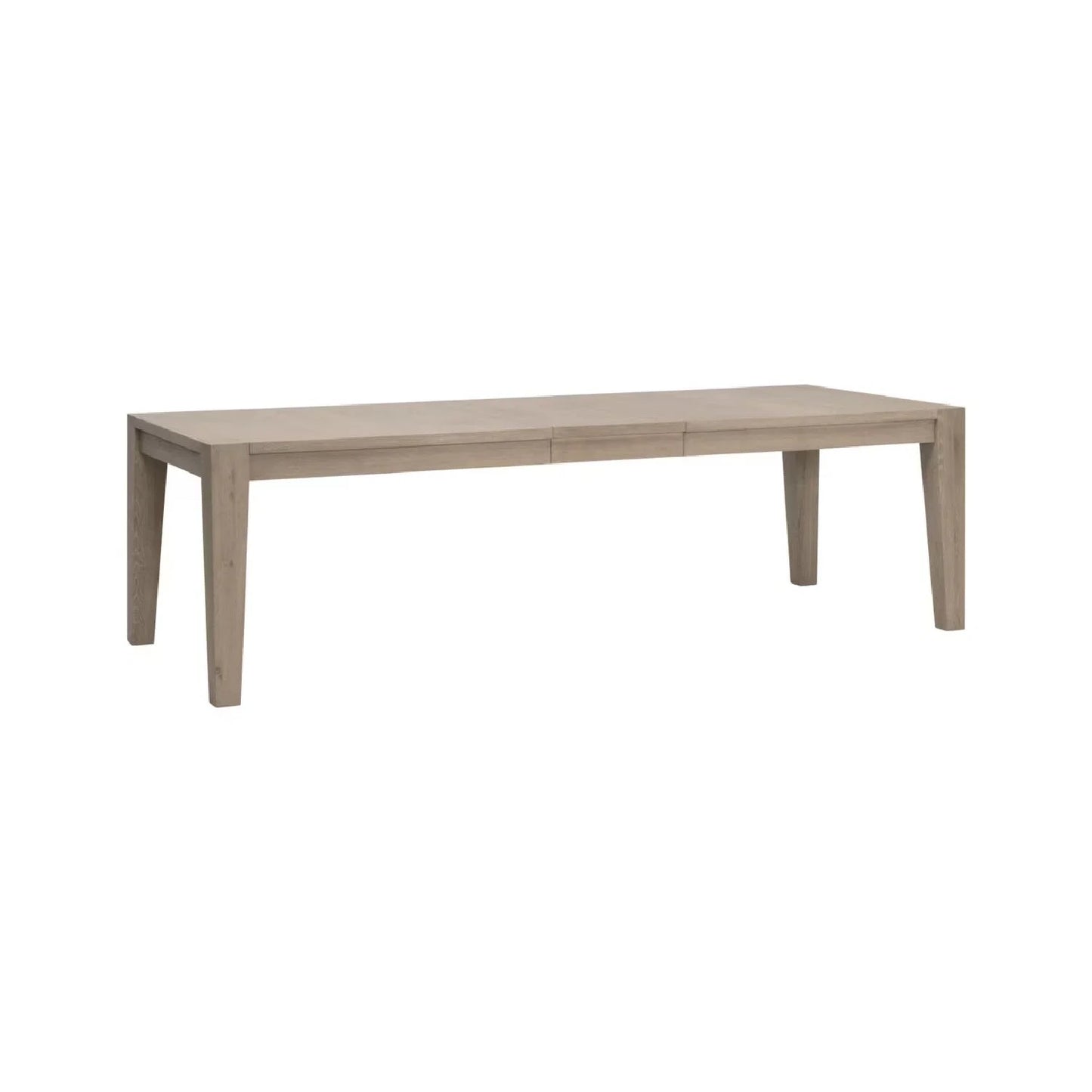 Luxury Canal Oak Extendable Dining Table Modern Italian Style for Villa