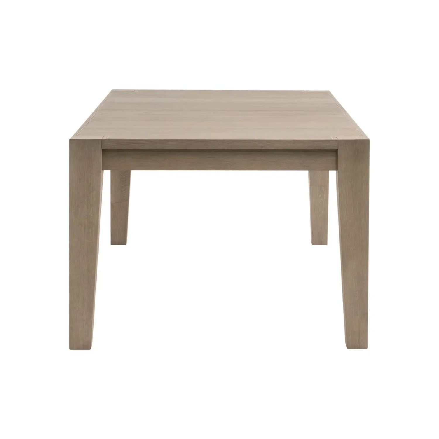 Luxury Canal Oak Extendable Dining Table Modern Italian Style for Villa