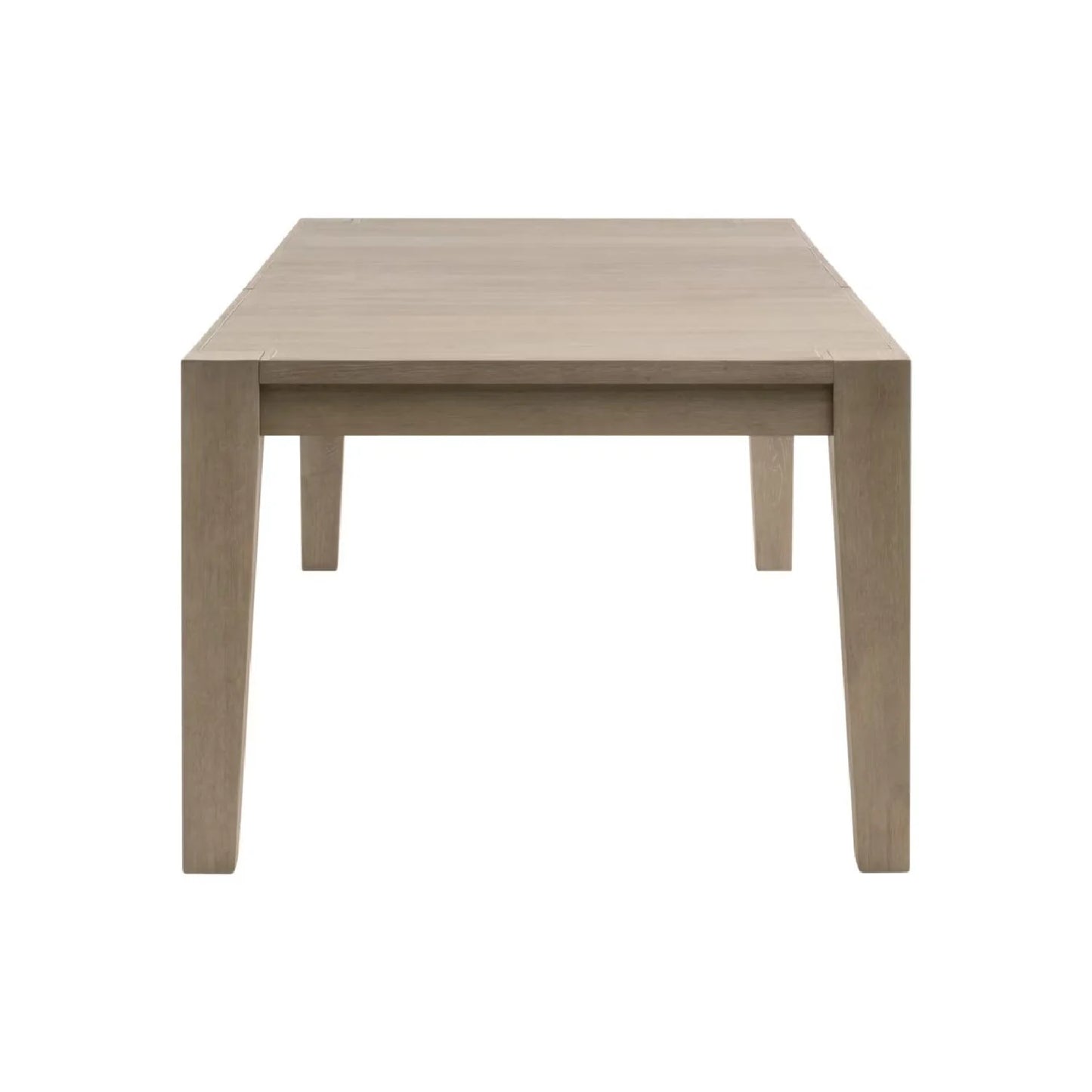 Luxury Canal Oak Extendable Dining Table Modern Italian Style for Villa