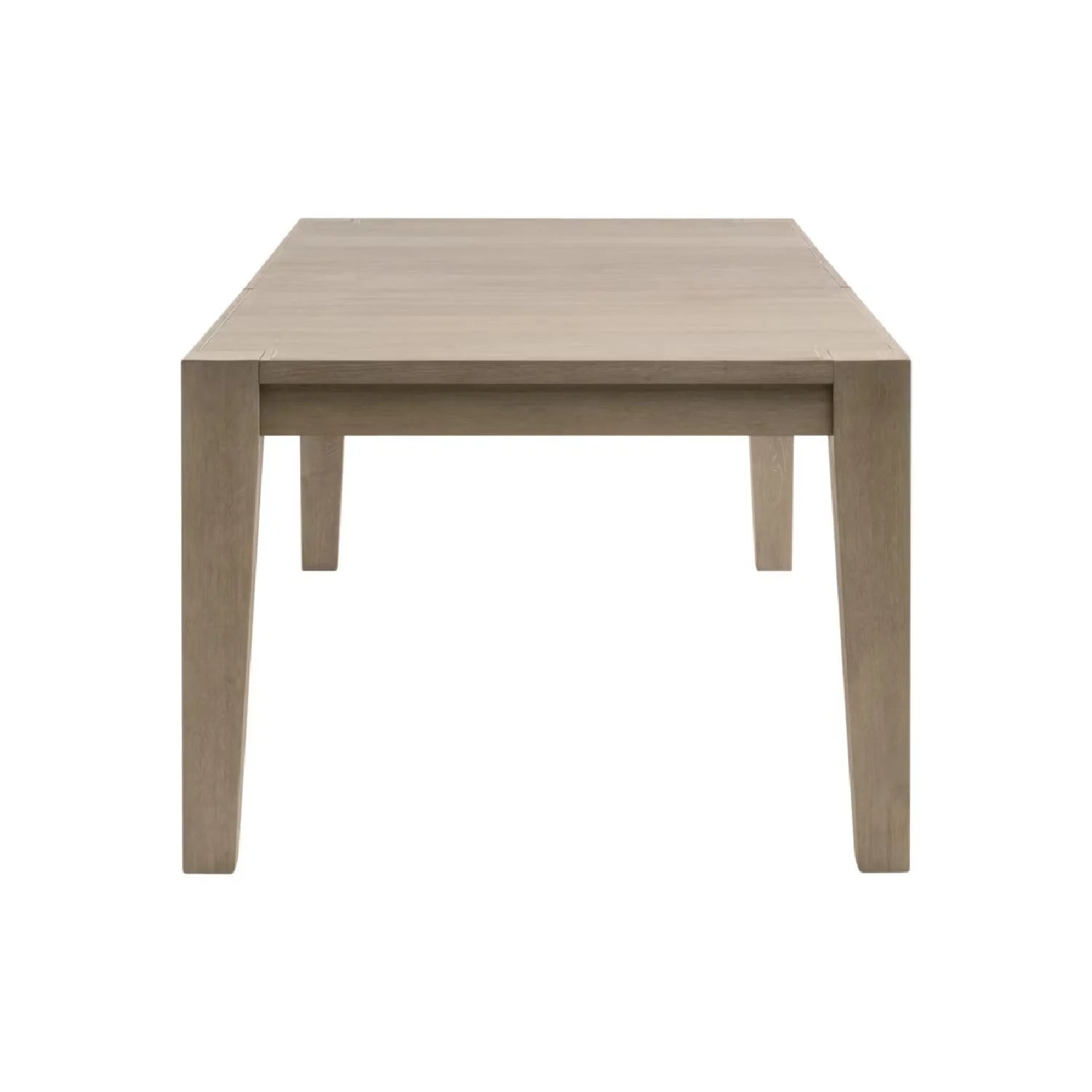 Luxury Canal Oak Extendable Dining Table Modern Italian Style for Villa